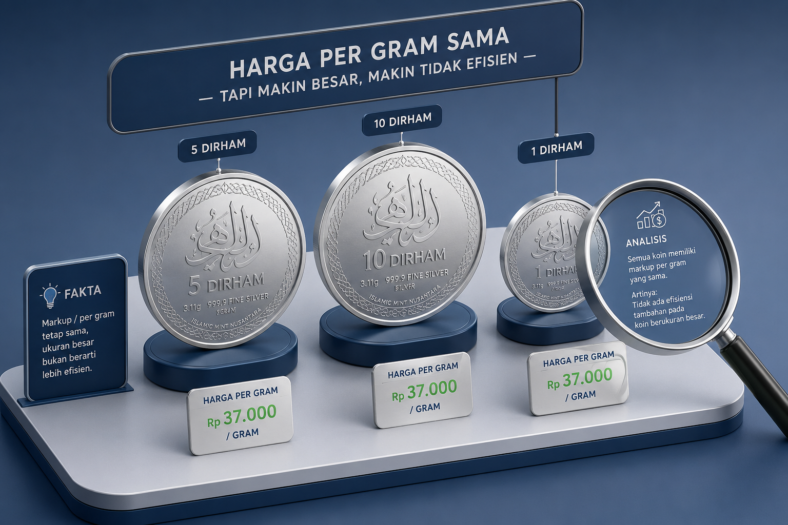 Pecahan Tidak Efisien